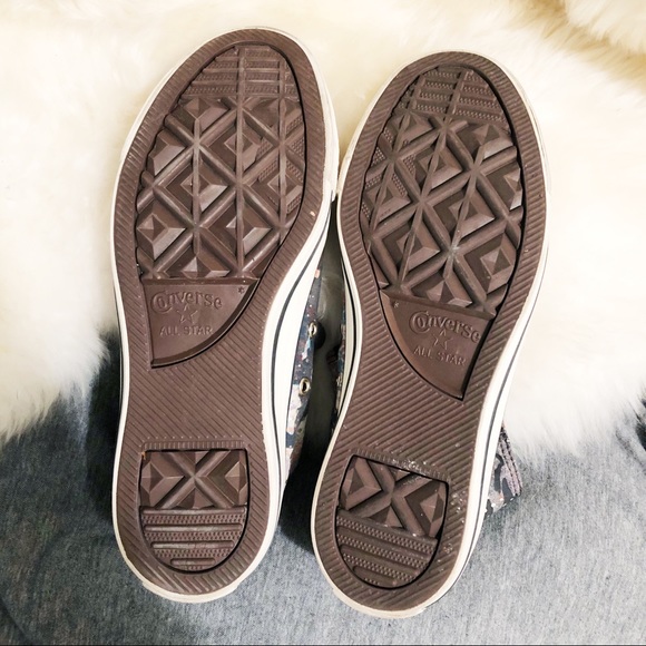 CONVERSE Hi-tops / Camo Print - Picture 7 of 8